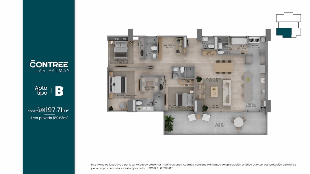 Apartamento tipo B